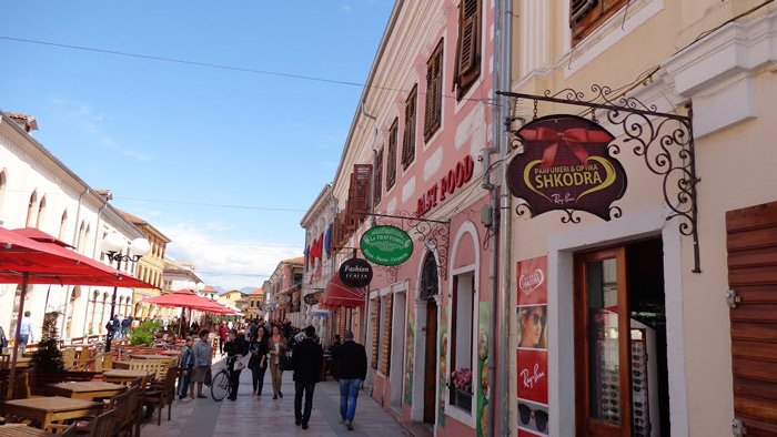 Take in the views on an incredible drive from Korce to Gjirokastra