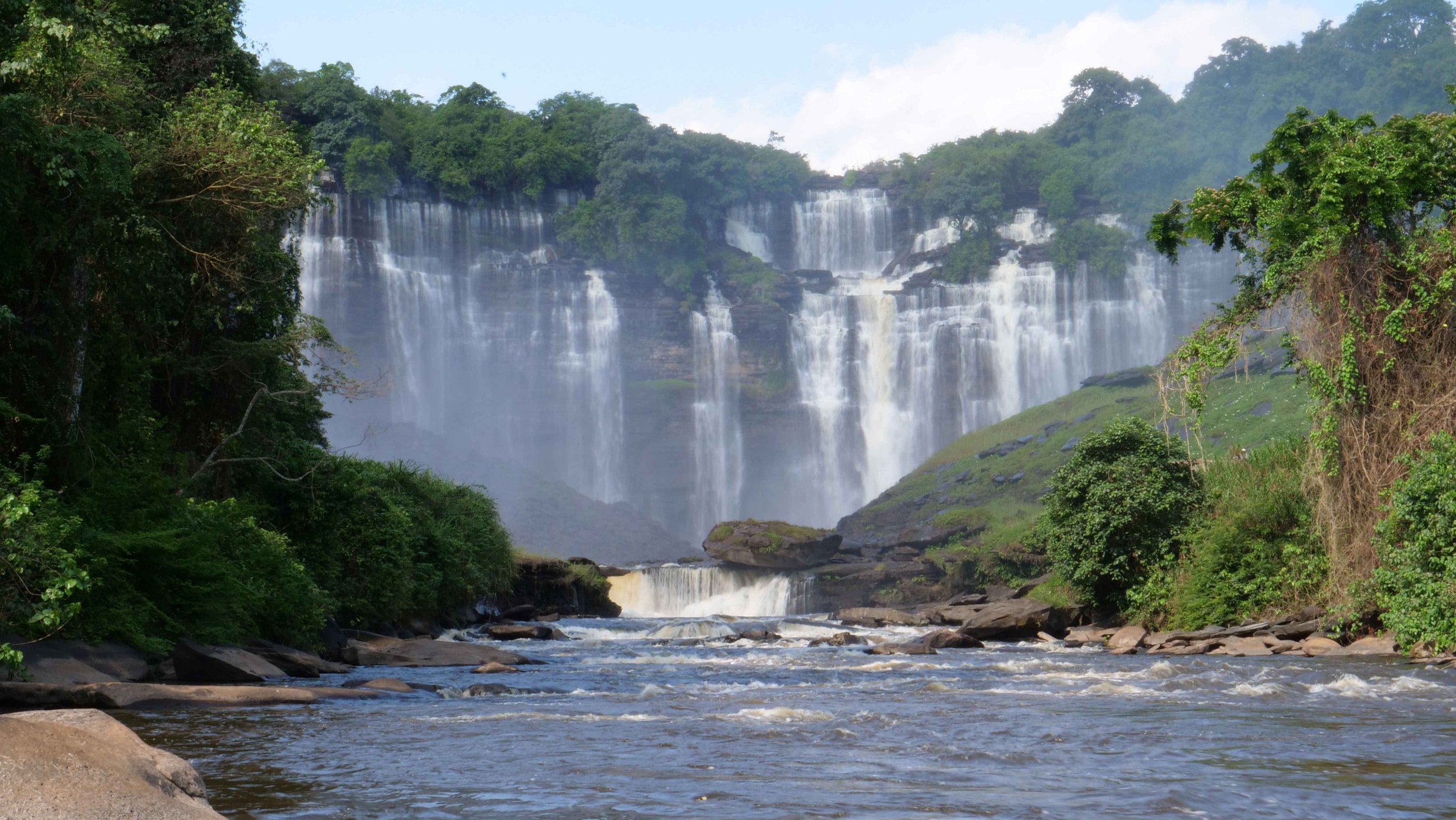 Visit the breathtaking Calandula Falls