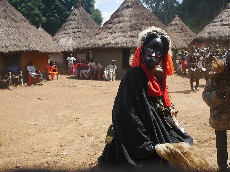 Discover the colourful ritualistic mask dances of the Dan and the Senufo