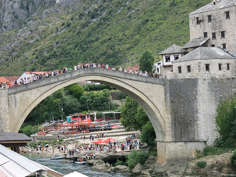 Discover the old Ottoman city of Mostar, with its iconic bridge