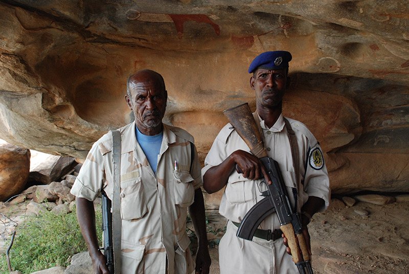Travel to the caves of Las Geel, where rock art dating back 5,000 years has been found – one of the best-preserved examples in all of Africa