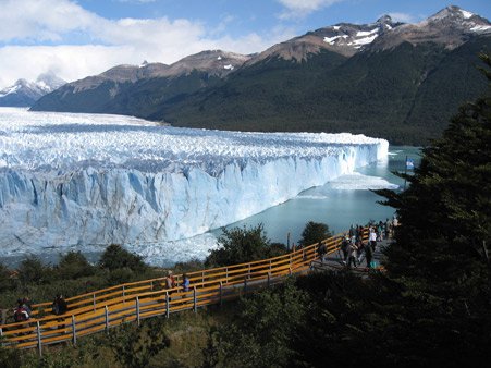 Walk through incredible mountain vistas.