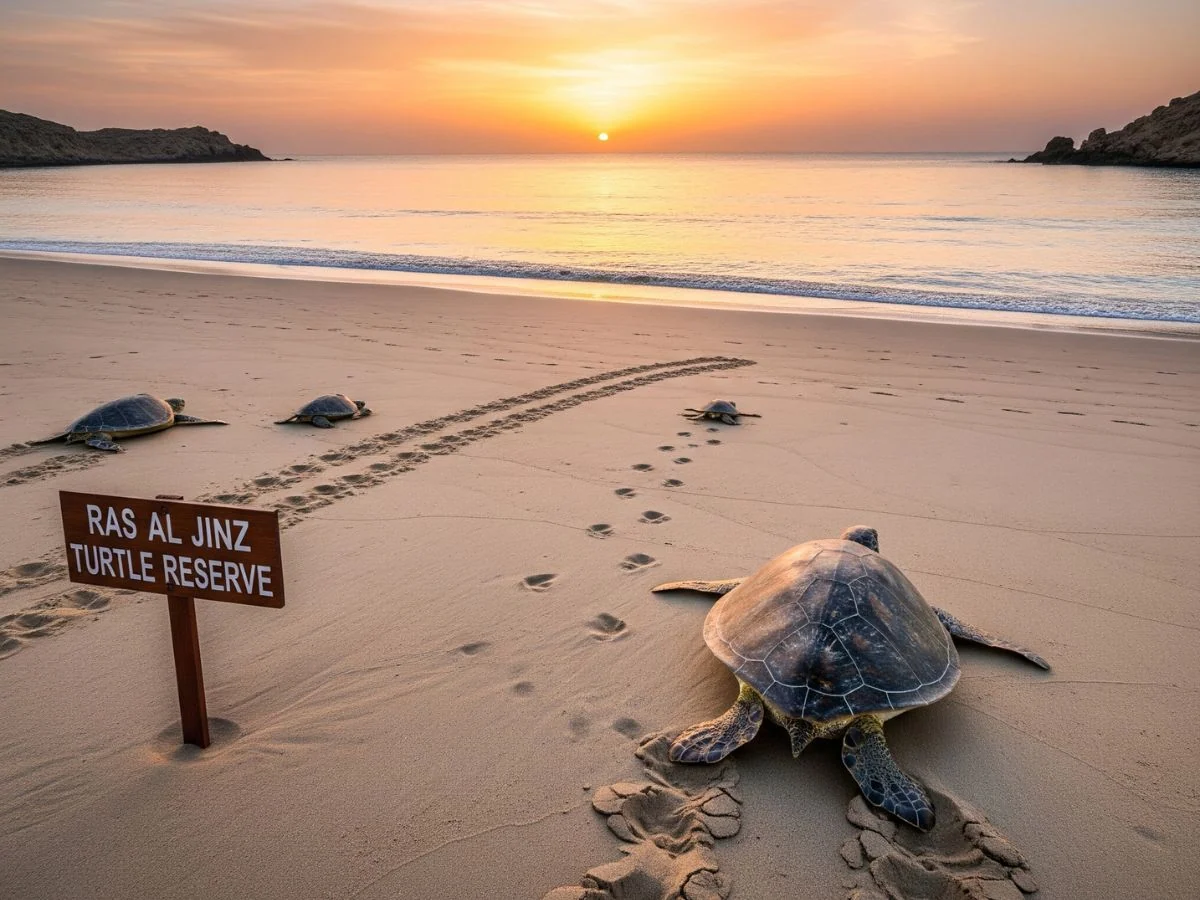 From Hatchlings to Heritage: Conservation at Ras al Jinz Turtle Reserve
