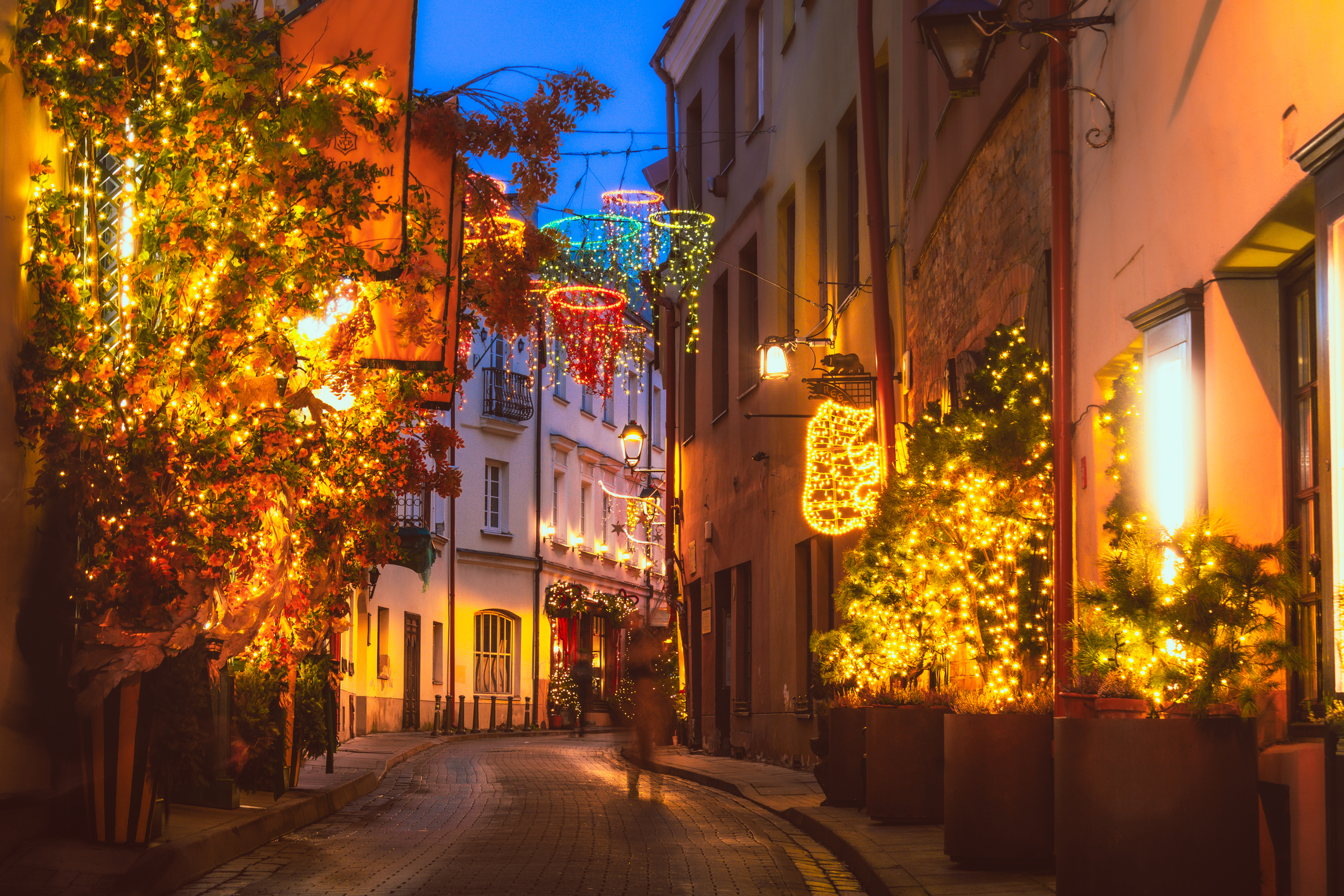 Vilnius Old Town at Christmas