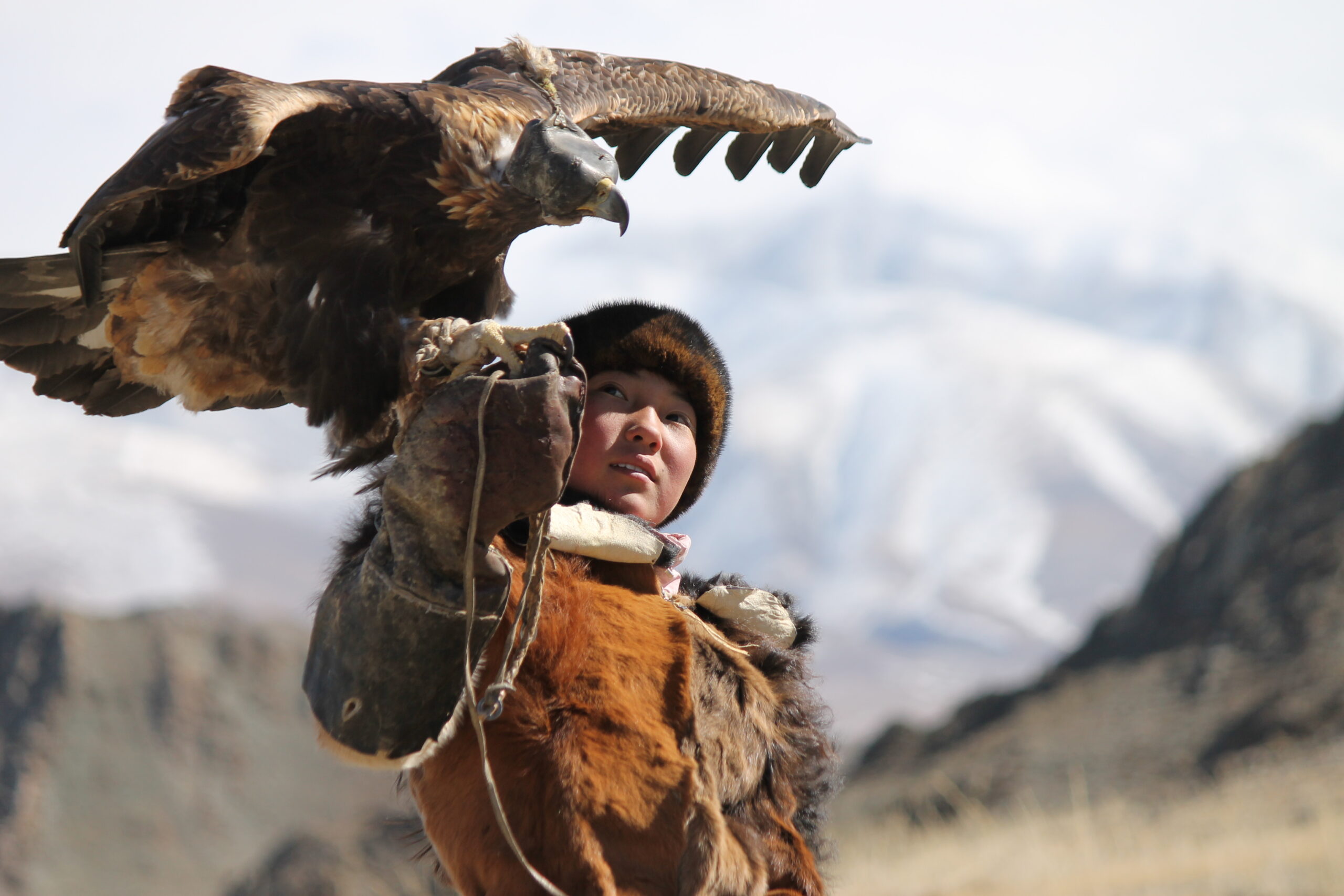 A young Eagle Hunter