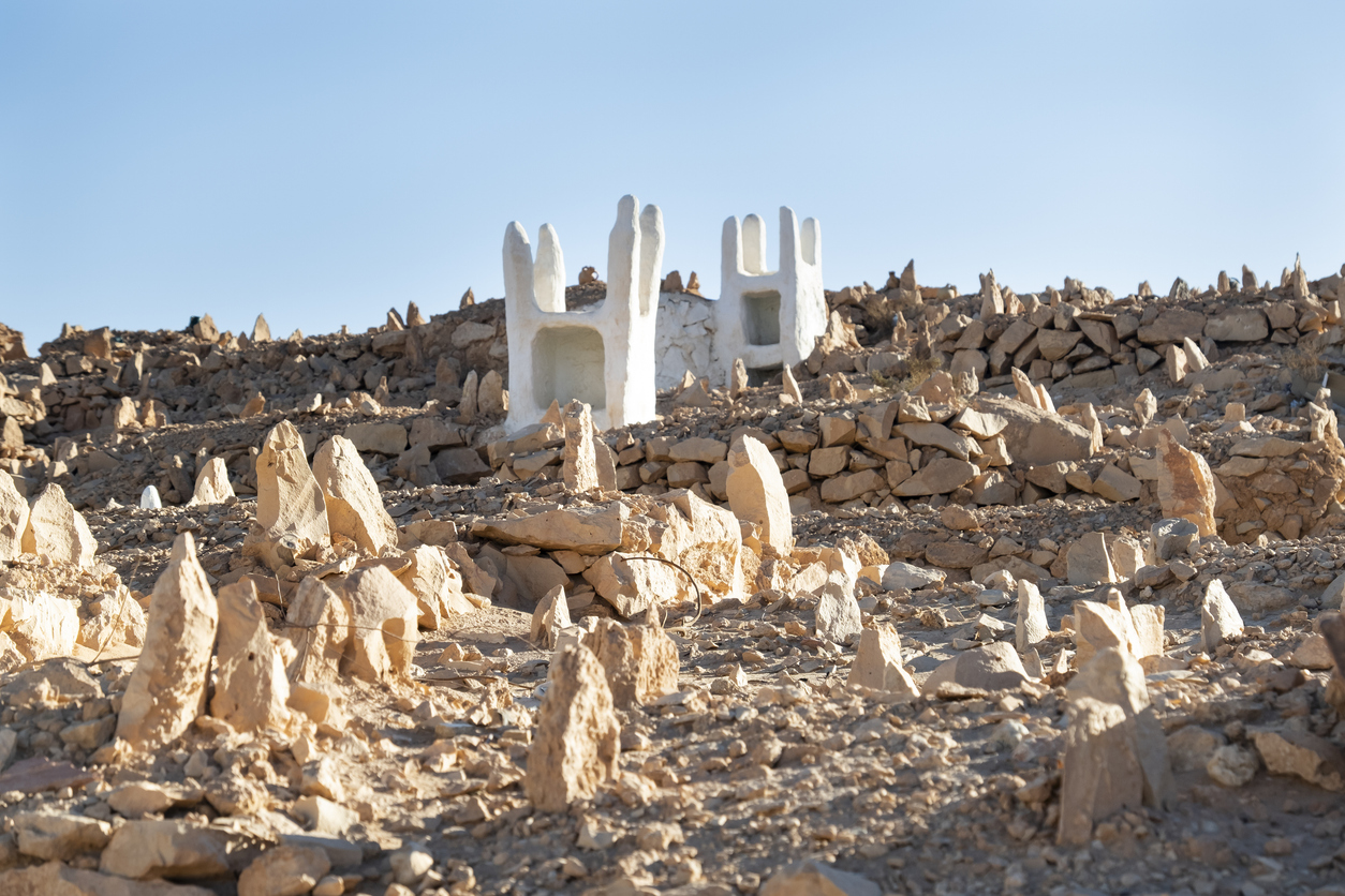 Explore the ancient cemetery of Melika