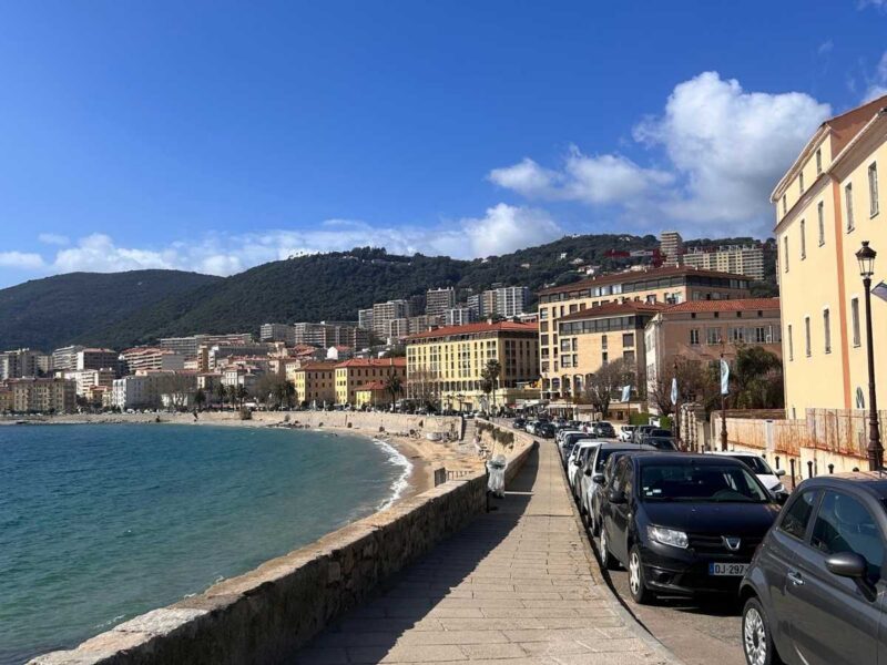 Ajaccio seafront/