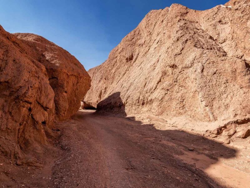 San Pedro De Atacama Canyon Desert Landscape