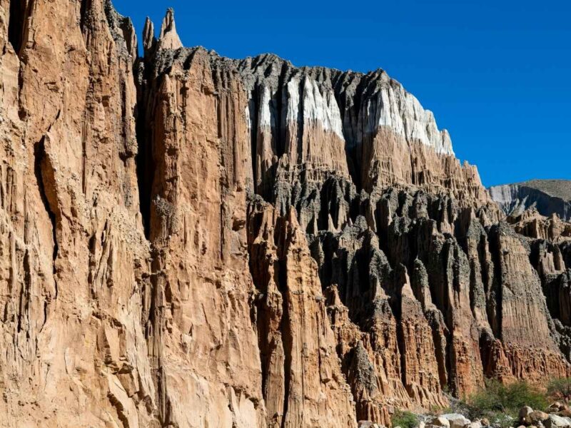 Majestic Rock Formations in La Paz, Bolivia