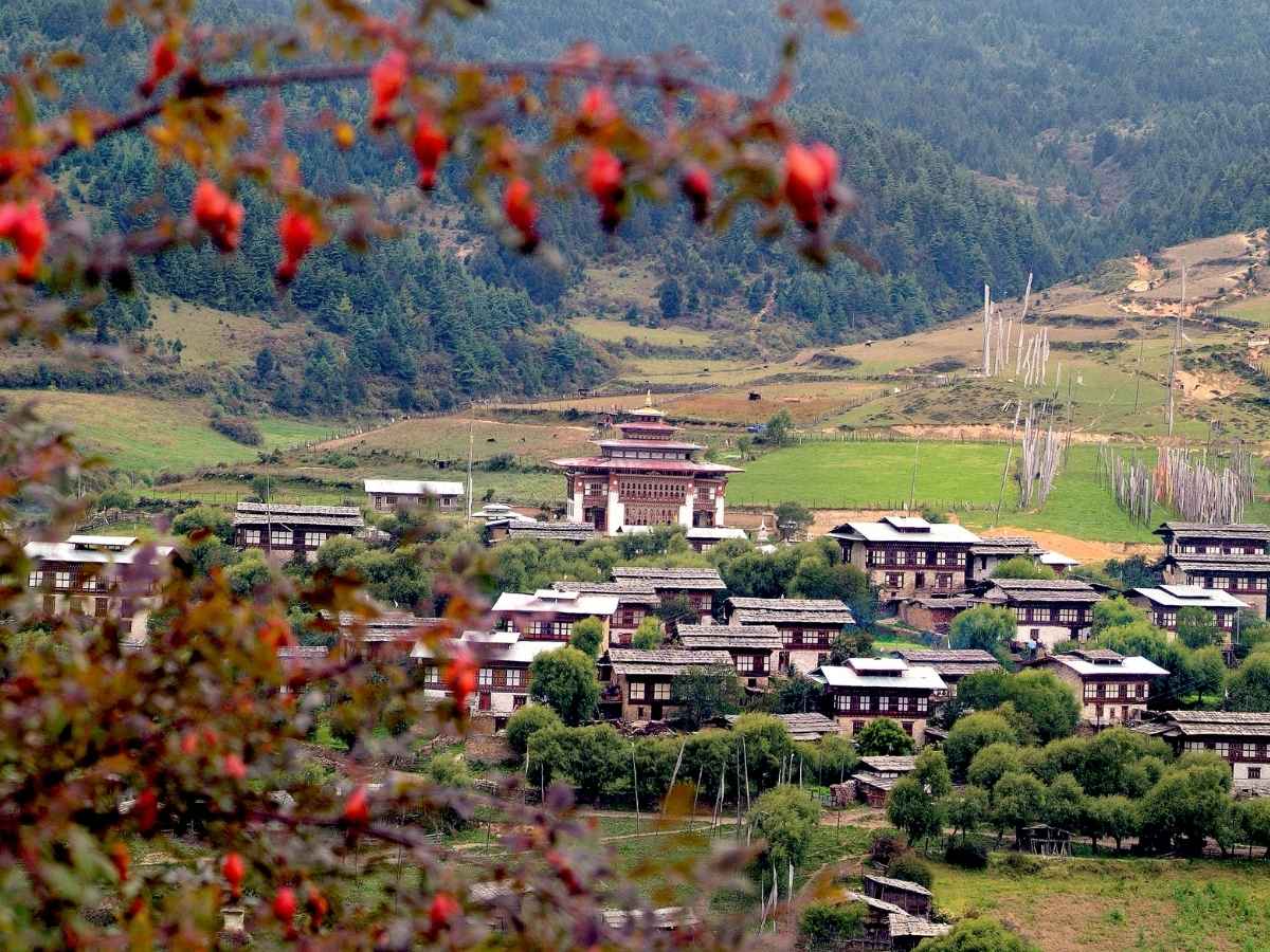 Bumthang Bhutan landscape